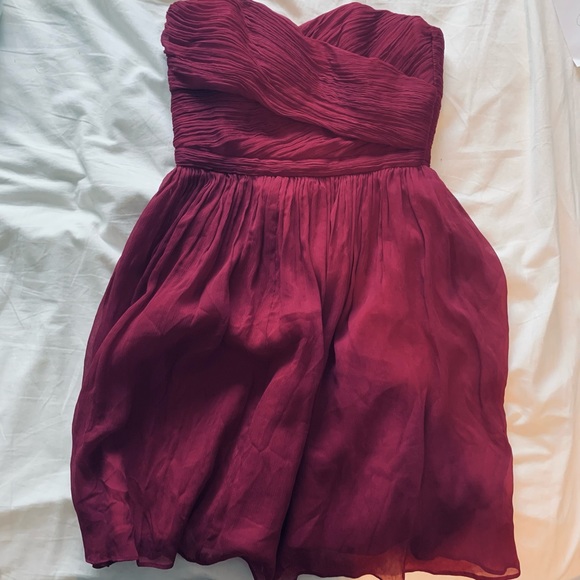 JCrew Arabelle silk dress - Wild Beet NWT - Picture 2 of 6
